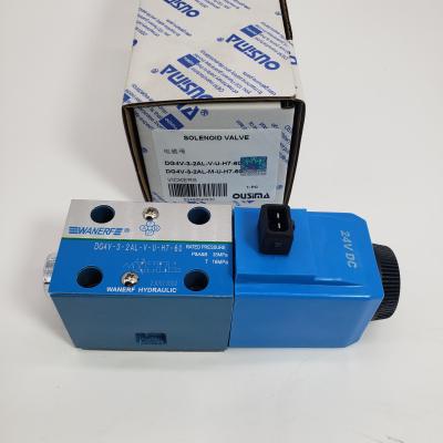 China 24V Hydraulic Solenoid Valve DG4V-3-2AL-V-U-H7-60 DG4V-3-2AL-M-U-H7-60 For Vickers for sale