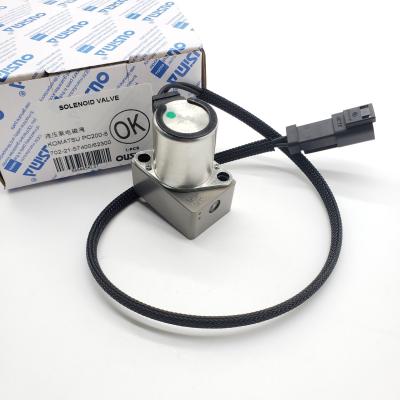 China OUSIMA Hydraulic Pump Solenoid Valve Excavator PC200-7/8/10 702-21-57400 702-21-62300 for sale