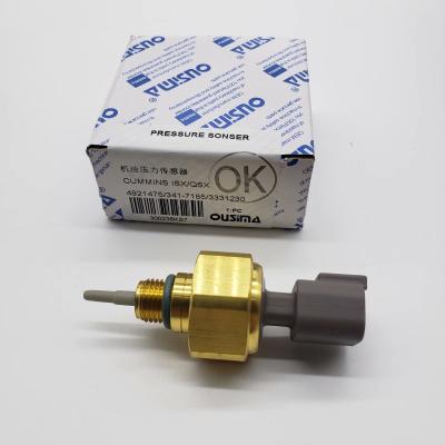 China OUSIMSA Oil Pressure Temperature Sensor Switch For Cummins ISX QSX Engines 4921475 341-7185 3331230 Temperature Sensor Te koop