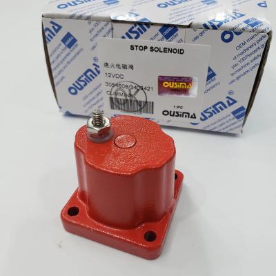 China OUSIMA Diesel Fuel Pump Solenoid Valve 3054608 3408421 12V For Cummins Engine Te koop