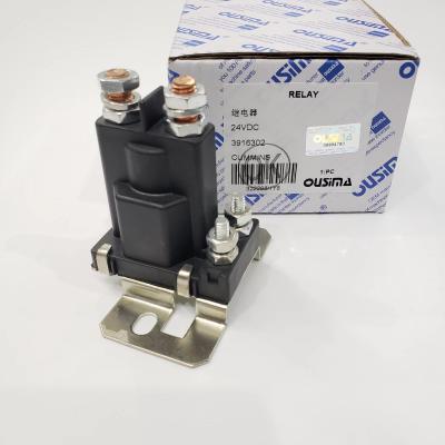 China Dieselmotor-Starter-Magnetschalter 3916301 3916302 für Cummins-Bagger zu verkaufen