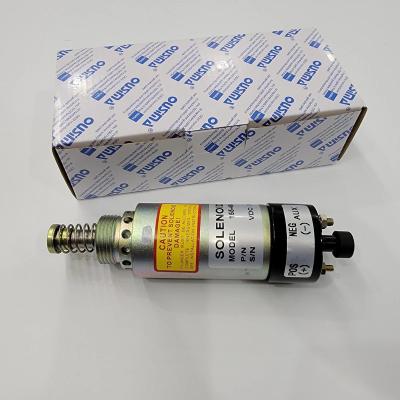 China 155-4652 válvula electromagnética 24vdc, solenoide de la parada del motor diesel para  E320B E325B en venta