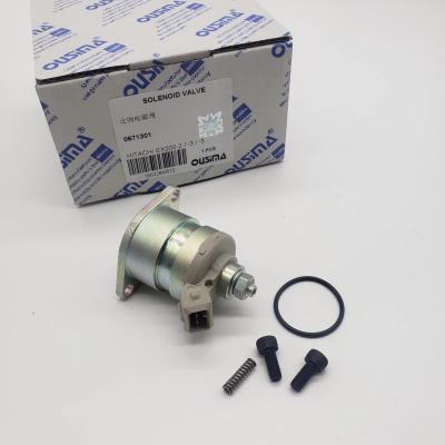 Chine OUSIMA Valves Solenoid Hydraulic Valve 0671301 For Hitachi EX200-2 EX200-3 EX200-5 Excavator à vendre