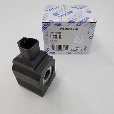 China 717/20108 717/20069 Solenoid Valve Coil JCB JS160 JS175 JS330 JS240 for sale