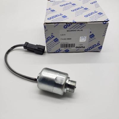 China 714-23-15520 Solenoid Valve Komatsu D65 D155A-6 D275A-5R for sale