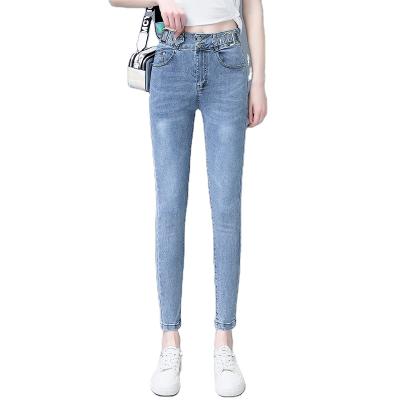 China Viable High Quality Wholesale Custom Women's Denim Straight-Leg Jeans Women's Jeans for sale