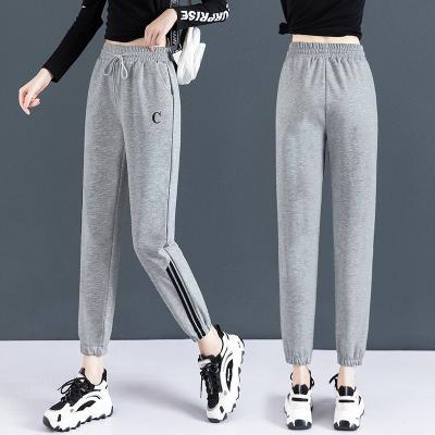 China 2021 New Arrivals Women's Breathable Stacked Thick Stacked Joggers Sweatpants Pants Thicker Warm Sports Gaiters Tracksuit For Women for sale