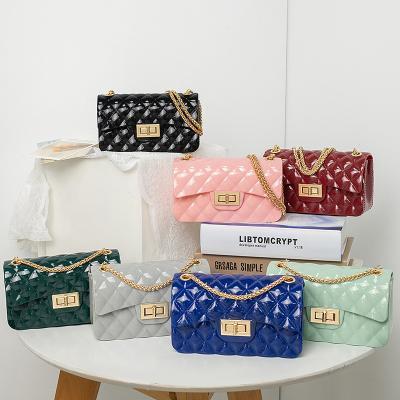 China High Quality Women's Summer Purse Mini Pvc Jelly Candy Bags Women's Purses and Handbags for Women Ladies for sale