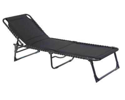 China Modern Padded Lounger Chair for Garden, Camping Cradle Sun Lounger for Patio/Pool Recliner, with 4-Position Adjustable, Padded Foam for sale