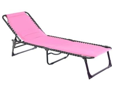 China Chinese widening, stepping up, cotton-padded chaise lounge by the pool, sunbed, beach lounger furniture. for sale