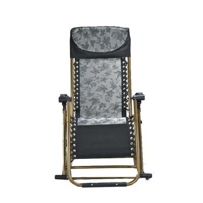 China Conveniently Chinese adjustable rocking chair is suitable for beach garden. for sale