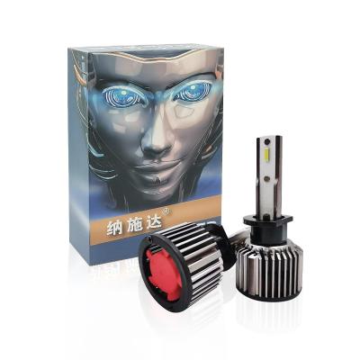 China High quality hot sale 6500k h1 h4 h7 automobile lamp headlight bulbs car led lights H1 led headlight bulbs for sale