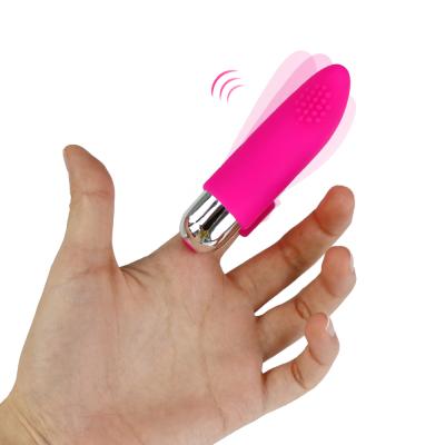 China 10 Functions Intense Vibration For Mini Vibrator Aimito Vibrator Female Finger Bullet Vibrator With 10 Speed ​​Massage Mode Silicone Waterproof Vibrator for sale