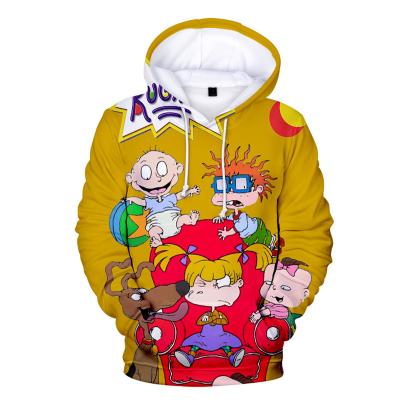 China Anti-pilling 2022 Wholesale High Quality Custom 3D Printed Cartoon Characters Comfortable Long Sleeve Women's Unisex Hoodie Sweatshirt for sale