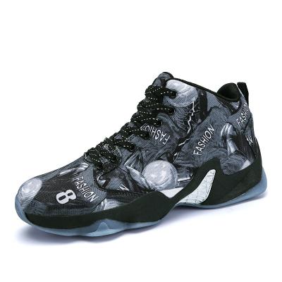 China Fashion\Comfortable\Goods\2021 New Design Breathable Camouflage Flexible Cool Basketball Shoes Good Quality For Men for sale