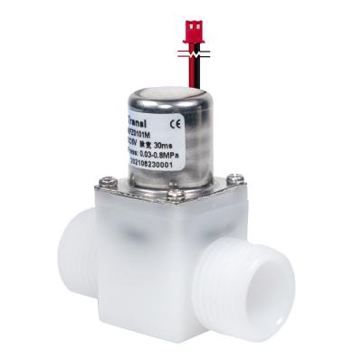 China Water Purifing Product Self-Intake Pulse Water Solenoid Valve Smart Water Locking Valve 1/2