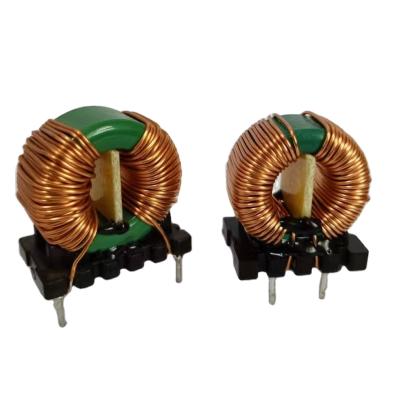 China Customize DC Ferrite Inductor Coil Low Frequency Large Power Choke Coils RoHS Compliant Magnetic Ring Inductors Copper Coil for sale