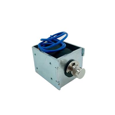 China Other 12V 24V DC Customize Type Push Pull Linear Solenoids Micro Electromagnet Long Stroke Long Stroke For Lock Systems for sale