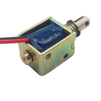 China 12V 24V DC Consumption Long Stroke Electric Solenoids Open Frame Locks Solenoid General Reciprocating Solenoid Low for sale