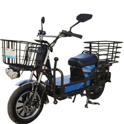 China Two Wheels SKK SPORT Dinner Charger Supper King Kong Electric Motorcycle Electric Delivery Scooter Carry 250kgs Strong Cargo Body S-8001 for sale