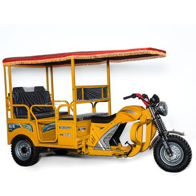 China Factory quality best low price new passenger 6 seats rickshaw for sale india market hot sale gasoline tricycle rickshaw for sale