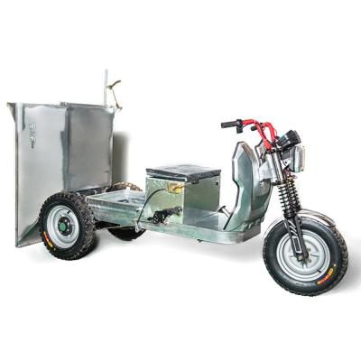 China Electric Mini Dumper Mini Cargo Electric Trolley Tricycle Carrier Cargo Dust Dumper Electric Tricycle for sale