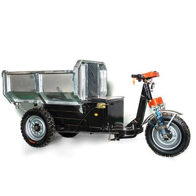 China Electric Mini Dumper Mini Cargo Electric Trolley Tricycle Carrier Cargo Dust Dumper Electric Tricycle for sale