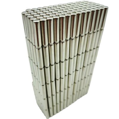 China Industrial magnet ndfeb rod neodymium magnets n35 cylinder strong permanent magnets widely used in electronics for sale