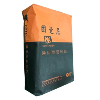 China Industrial equipment used biodegradable multiwall 20kg kraft paper valve bag bag for sale