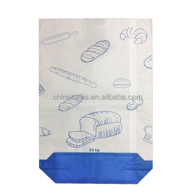 China Recycled materials feed paper bag 50lb bird seed paper feed bag for sale flour paper bag for sale