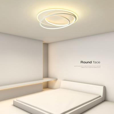 China Contemporary Modern Minimalist Dimmable Bedroom Lighting Pendant Light Indoor Living Room Chandelier Led Ceiling Lamp for sale