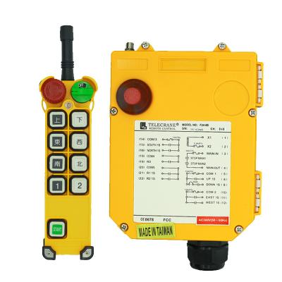 China Taiwan TELECRANE F24-8S Waterproof Wireless Industrial Remote Control with 8 Button, for Cranes Truck Winch Drilling Rig for sale