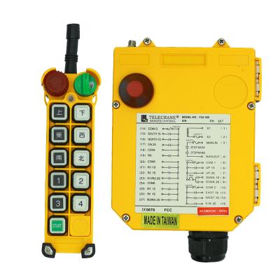 China Taiwan TELECRANE F24-10D Waterproof Wireless Industrial Remote Control with 10 Button, for Cranes Truck Winch Drilling Rig for sale