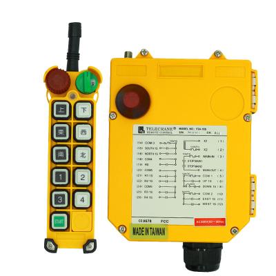 China Taiwan TELECRANE F24-10S Waterproof Wireless Industrial Remote Control with 10 Button, for Cranes Truck Winch Drilling Rig for sale