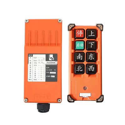 China Taiwan TELECRANE F21-E2B Waterproof Wireless Industrial Remote Control with 6 Button, for Cranes Truck Winch Drilling Rig for sale