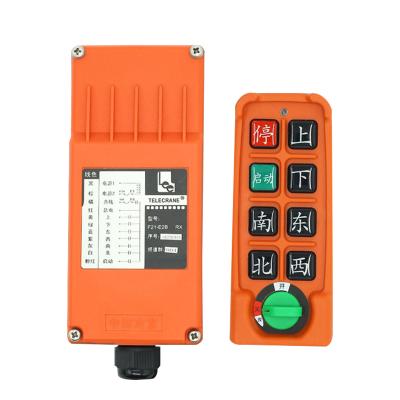 China Taiwan TELECRANE F21-E2S Waterproof Wireless Industrial Remote Control with 6 Button, for Cranes Truck Winch Drilling Rig for sale