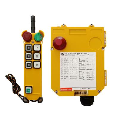 China Taiwan TELECRANE F21-6D Waterproof Wireless Industrial Remote Control with 6 Button, for Cranes Truck Winch Drilling Rig for sale