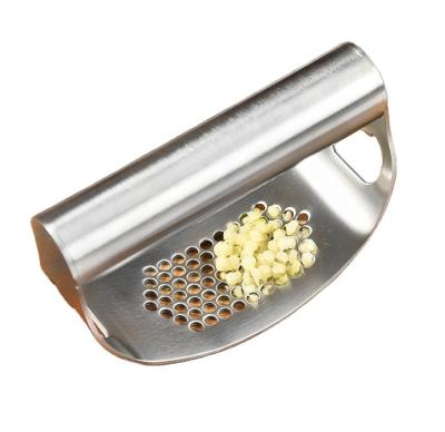 China Sustainable Stainless Steel Garlic Press for sale