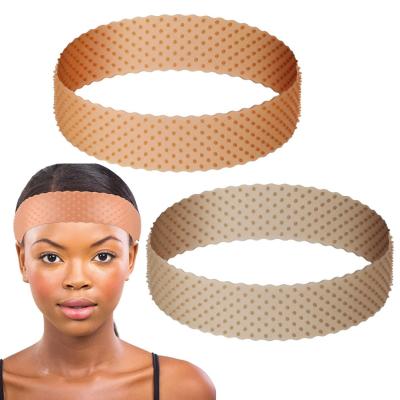 China Strong silicone wig holder grip wig holder beauty hair grip silicone band sports non-slip adjustable yoga headband for sale