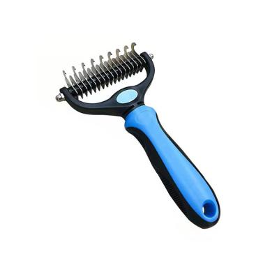 China hot selling Pet Dog Hair Remover Dog Brush Dog Dematting Comb Open Knot for sale