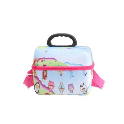 China 2021 High Quality Space Kids Fashion Style Character Cartoon Printing Lunch Bags School Outdoor Waterproof Thermo Picnic Lunch Eva Bag for sale