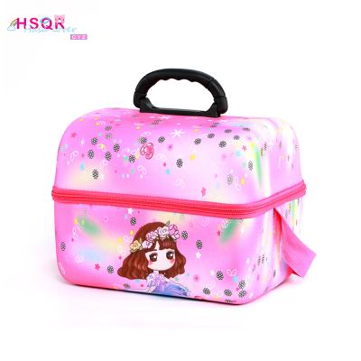 China High Quality Guangzhou Girls Branded Food Safe Fashion Kids Thermal Food Cooler Reusable Bags Kids Cartoon Box Cute Lunch Bag For School for sale