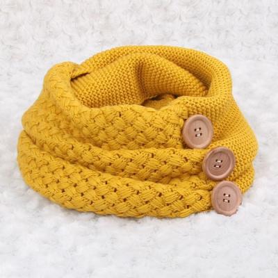 China Medium Women Cable Knitted Neck Cuff Chunky Soft Chunky Circle Loop Scarf Ribbed Winter Infinity Scarf Knitted Neck Cuff for sale