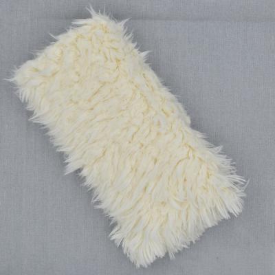 China Folded Baby Infant Photo PropsFluffy Cover Up Faux Fur Photography Basket Stuffer Newborn Rug Background Backdrop Mat for sale