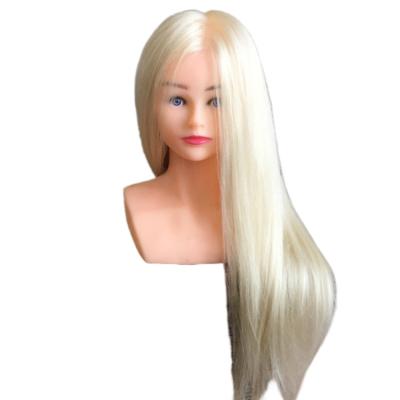 China Body Wave 613# Mixed Hair Ladies Shoulder Style Training Head Hairdresser Educate Curling Straightening Exercises Training Shoulder To Do for sale