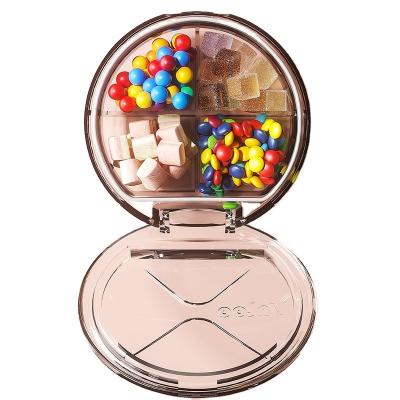 China Mini Organizer Box Modern Medicine Travel Color Material PC Candy Jewelry Box for sale