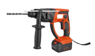 China 2 Action Cordless Rotary Hammer 3.0Ah Lithium Battery Light Duty 1.3J Impact Fore for sale