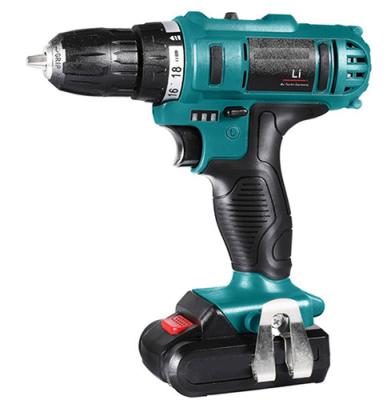 China Fast Charger 18V Cordless Drill With 2 Gear Box Lithium Ion Battery Operated for sale