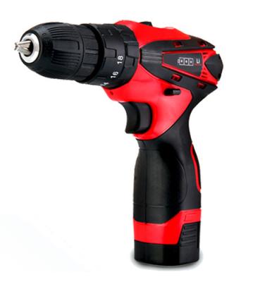 China Adjustable Red Cordless Impact Drill , Portable Black & Decker 12 Volt Drill for sale