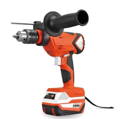 China 13mm Metal Chuck Cordless Impact Driver , 20V Cordless Power Tools With Side Handle for sale